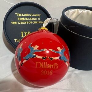 Dillard’s Christmas Ornament